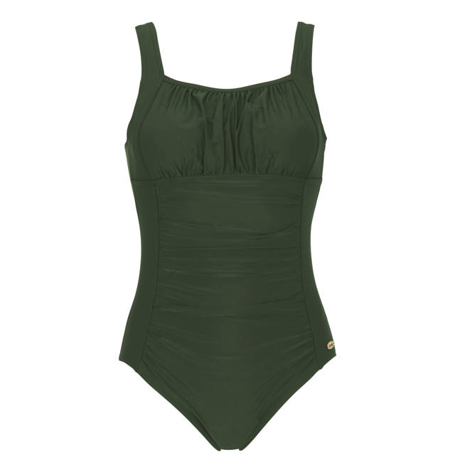 Shirley Baddräkt Protesficka Khaki