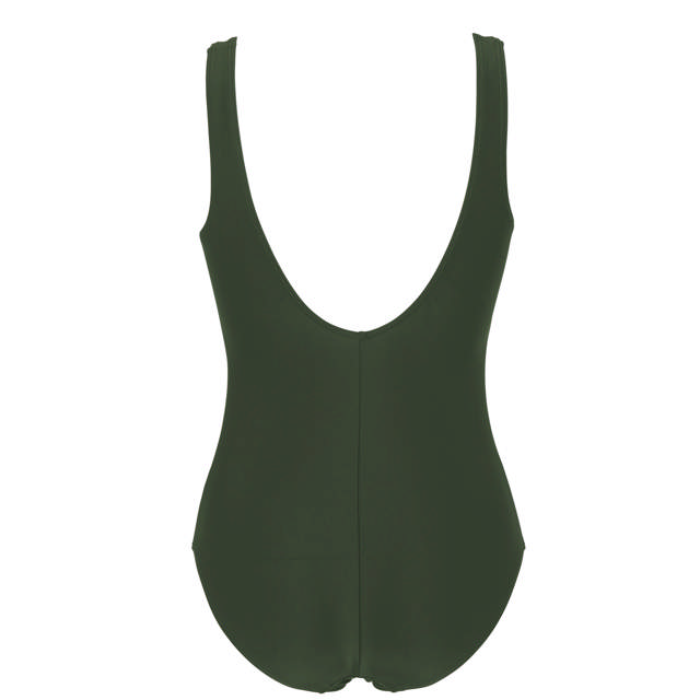 Shirley Baddräkt Protesficka Khaki