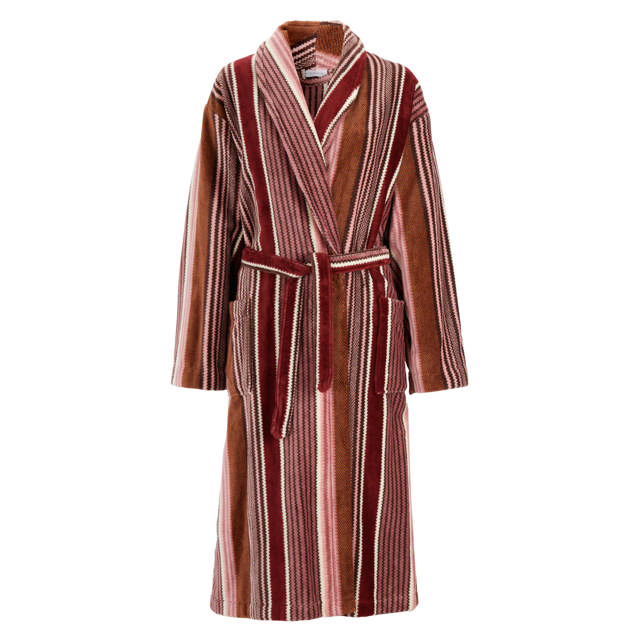 Torekov Morgonrock Unisex Pink Stripe