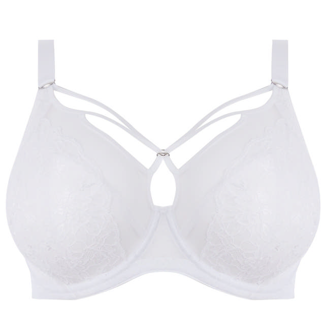 Brianna Plunge Bh White