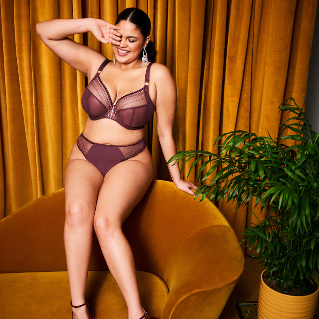 Matilda Plunge Bh Sugarplum