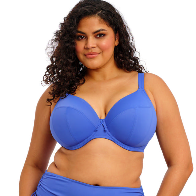 Plain Sailing Bikini Bh Plunge Azure