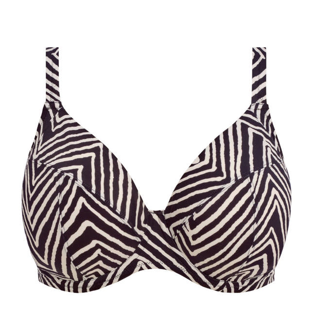 Fiji Falls Plunge Bikini Bh Black