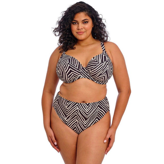 Fiji Falls Plunge Bikini Bh Black