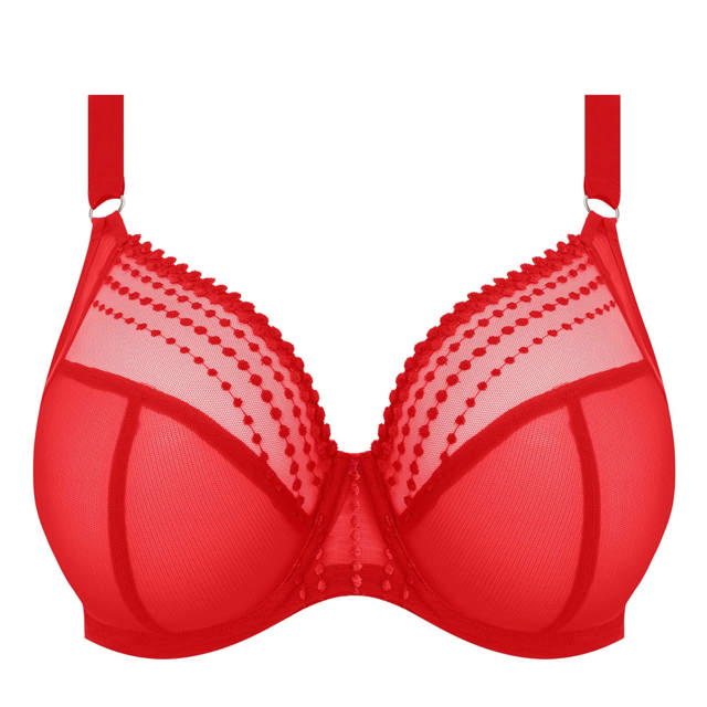 Matilda Plunge Bh Haute Red