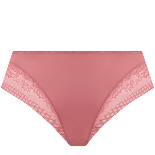 Nerina High Leg Brief Dusty Rose