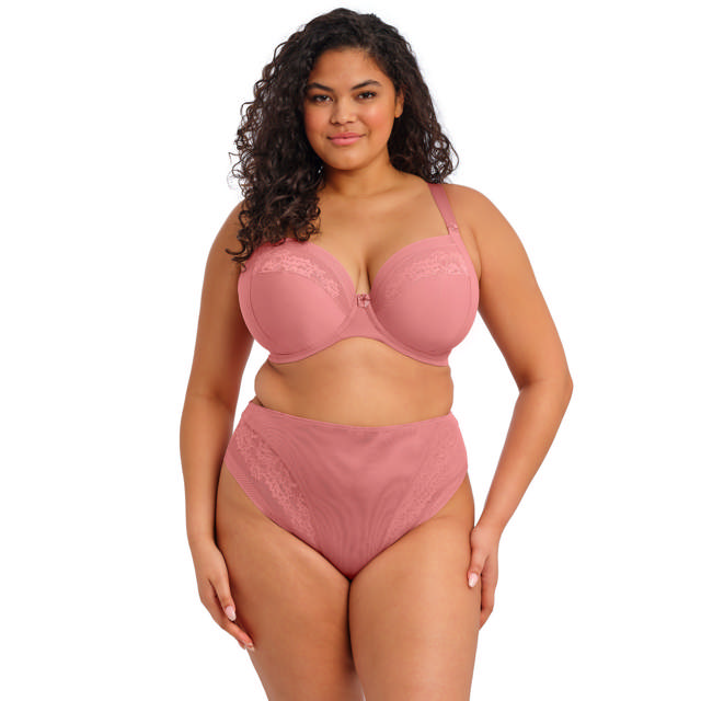 Nerina High Leg Brief Dusty Rose