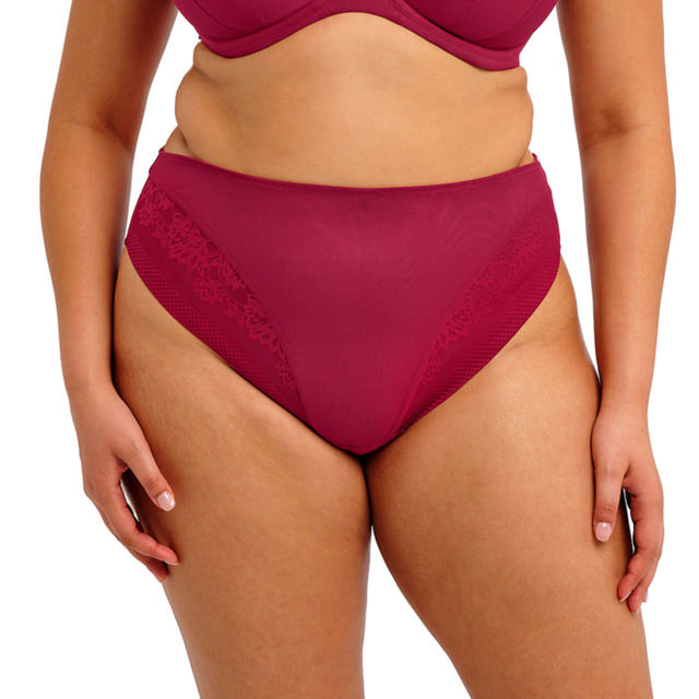 Nerina High Leg Brief Rouge