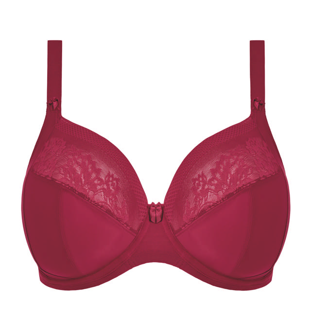 Nerina Plunge Bygel Bh Rouge