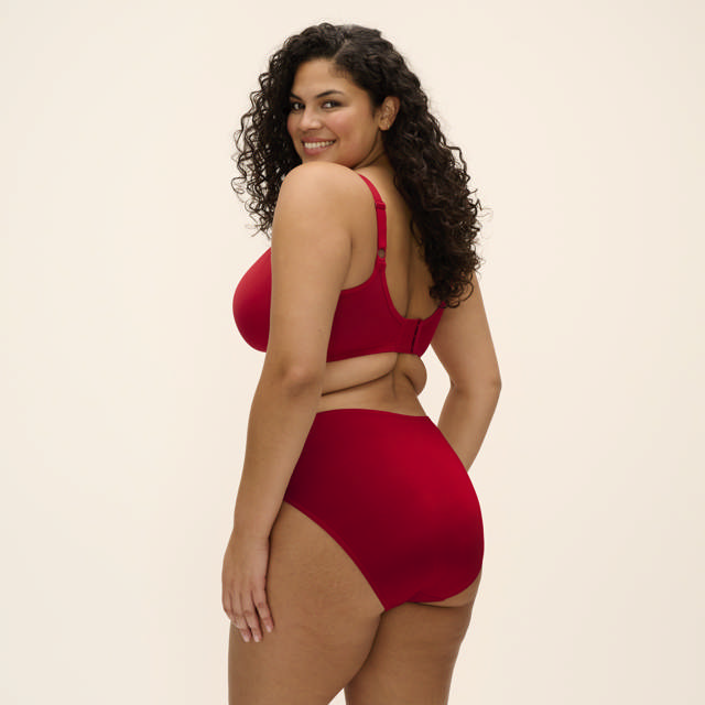 Smooth Trosa Maxi Haute Red