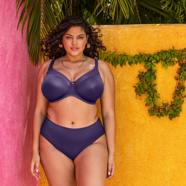 Smooth T-shirt Bh Med Bygel Midnight