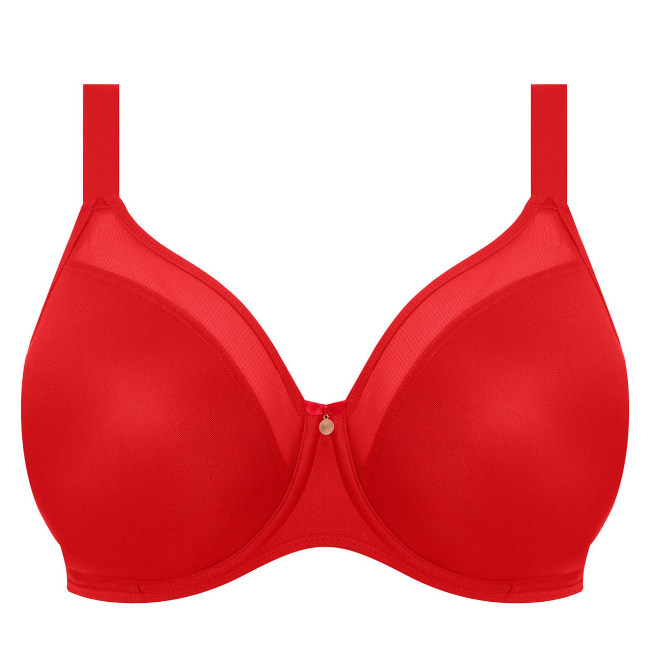 Smooth T-shirt Bh Med Bygel Haute Red