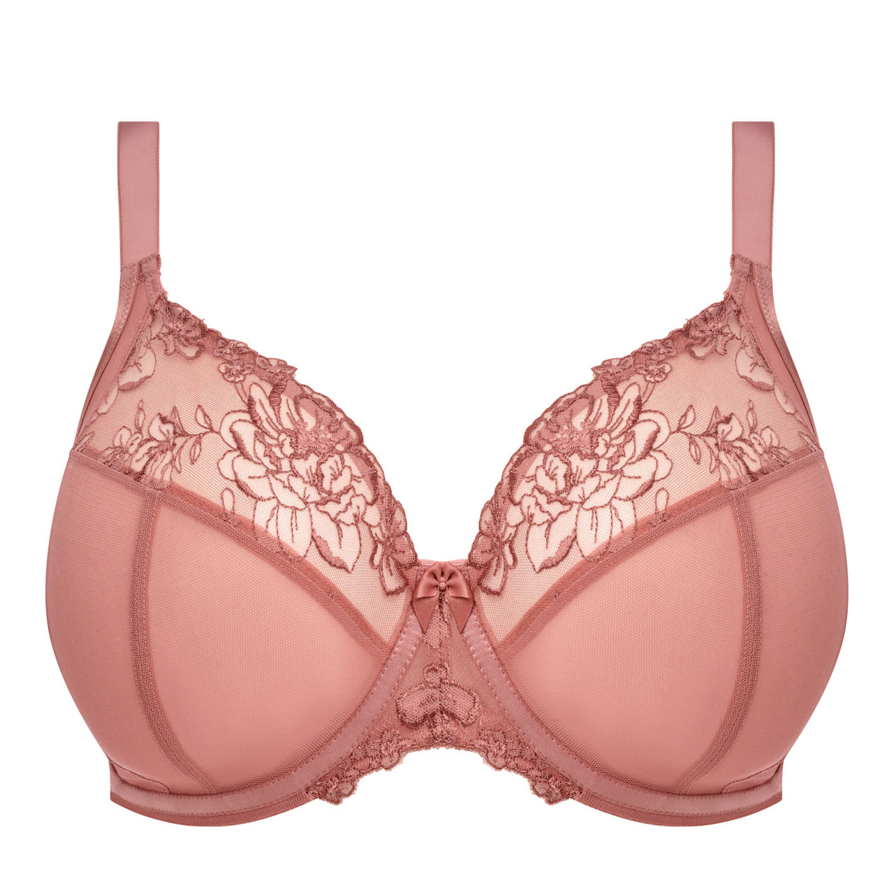 Teagan Plunge Bh Ash Rose