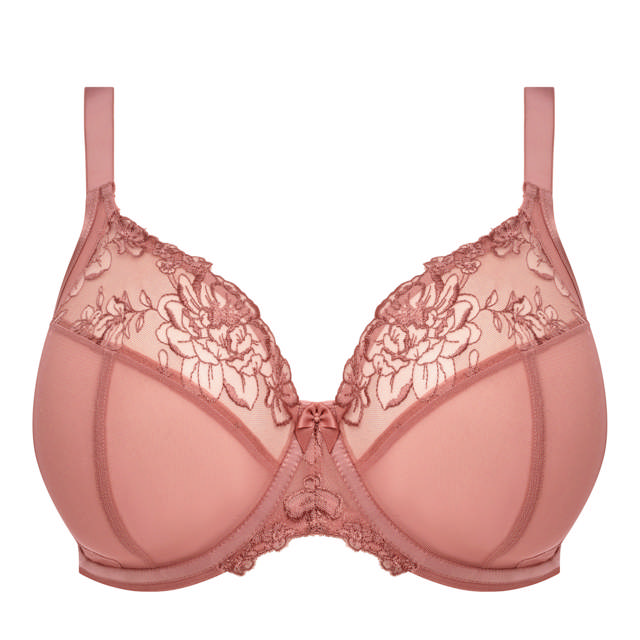 Teagan Plunge Bh Ash Rose
