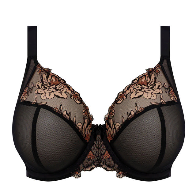 Teagan Plunge Bh Black / Almond