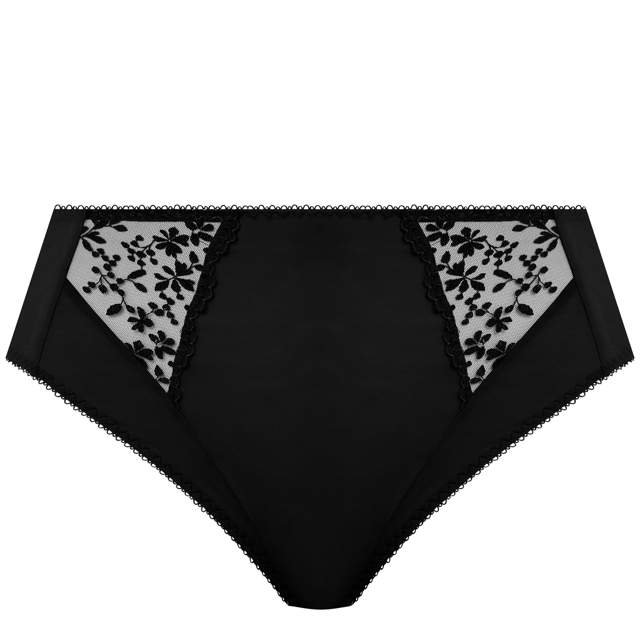 Zarla High Leg Brief Black