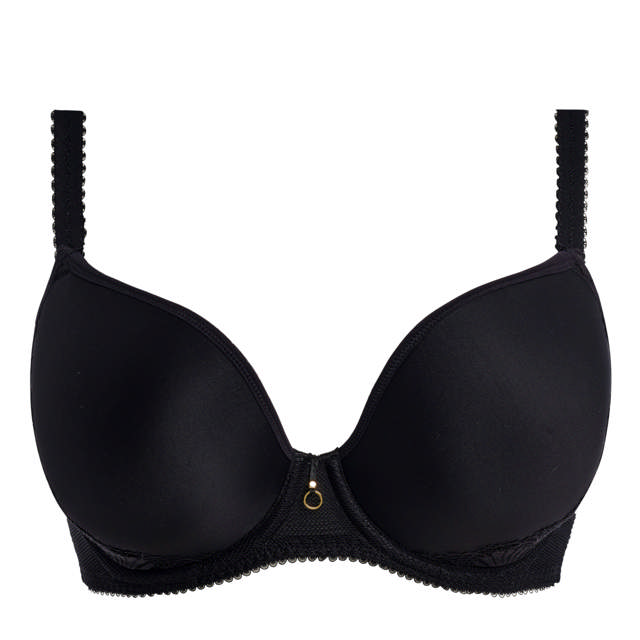 Fascinate Plunge T-shirt Bh Black