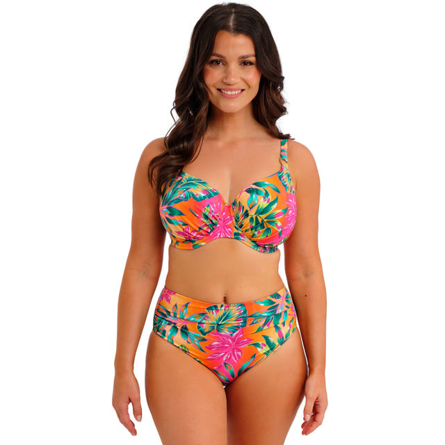 Sunset Reef Bikinitrosa Maxi Heatwave