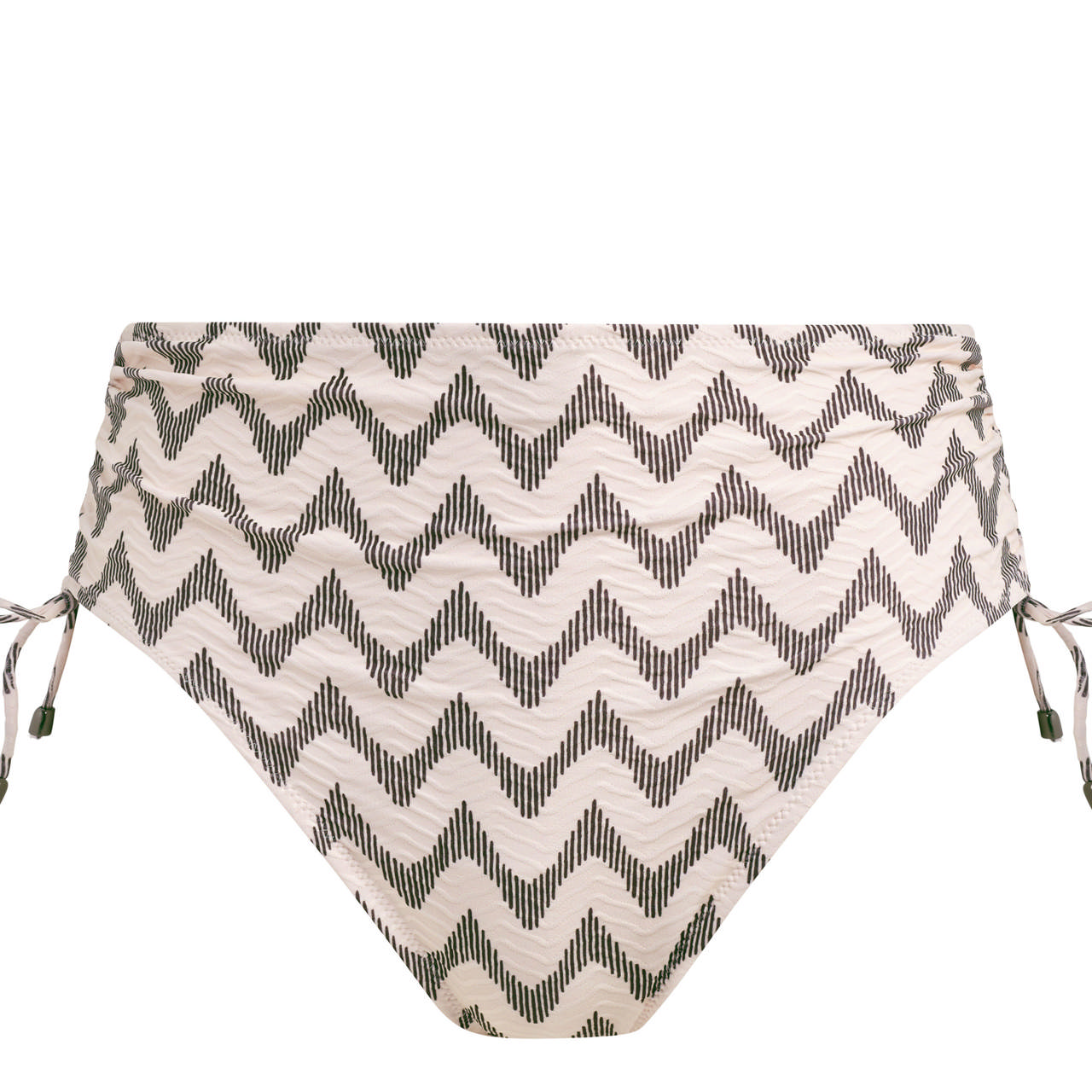 Vanuatu Bikinitrosa Hög Justerbar Creme Noire