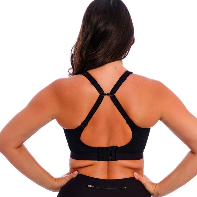 Elevate Sport-bh Med Bygel Black