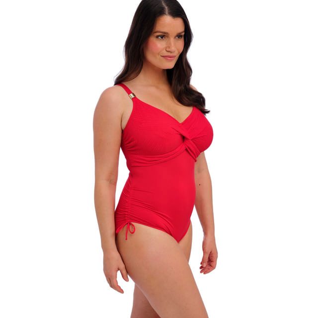 Ottawa Baddräkt Twist Front Radiant Red