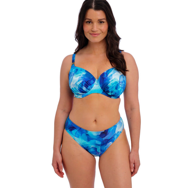 Saunton Sands Bikinitrosa Midi Dazzling Blue