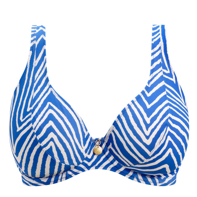 Fiji Falls Bikini top High Apex Ocean