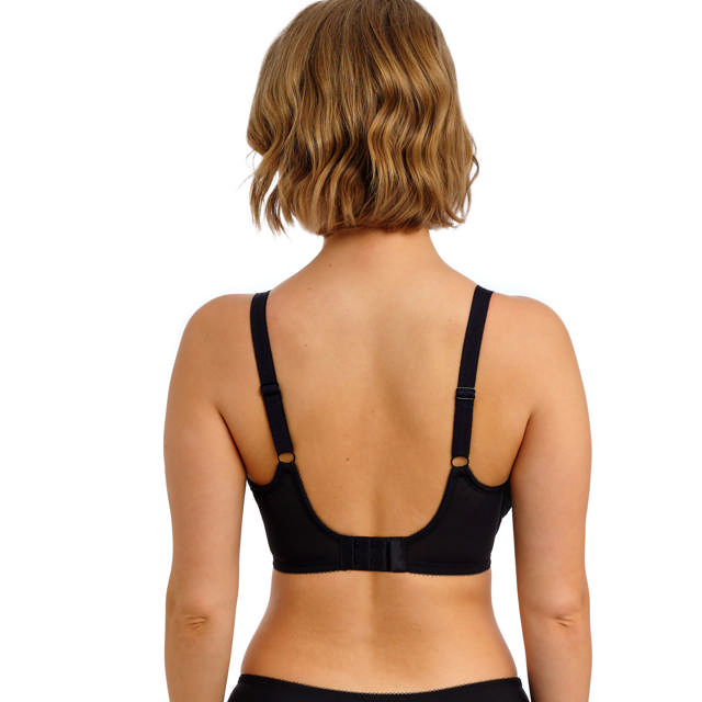 Quinn Ovadderad Plunge Bh Black