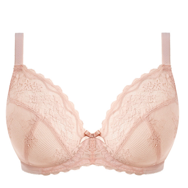 Quinn Ovadderad Plunge Bh Cameo