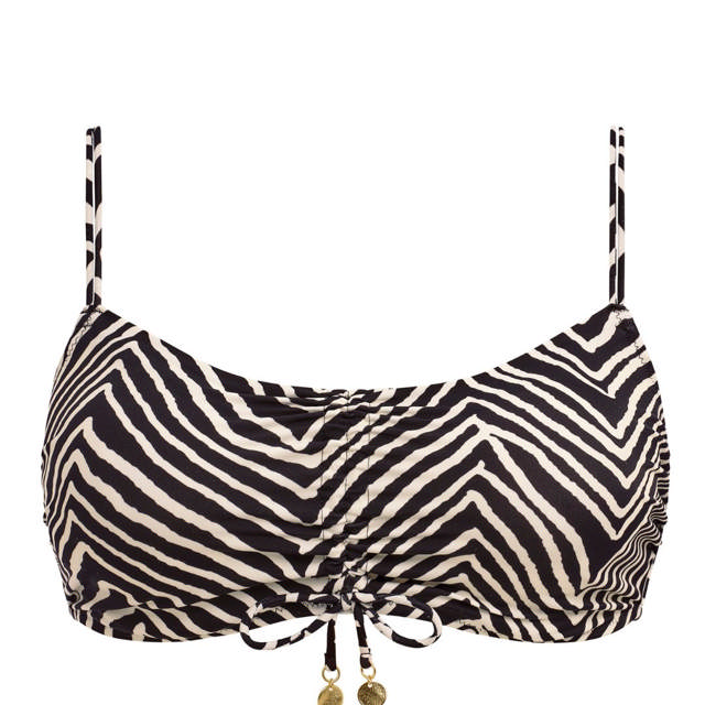Fiji Falls Bikini top Bralette Black