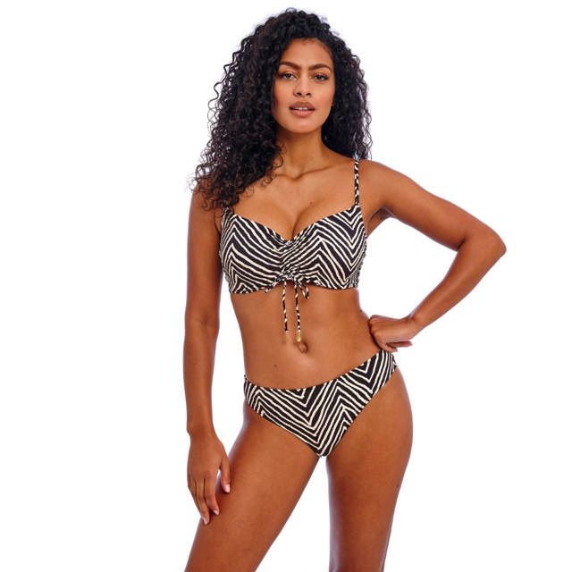 Fiji Falls Bikini top Bralette Black