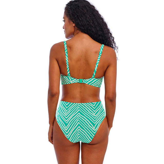 Fiji Falls Bikinitrosa Hög Marine