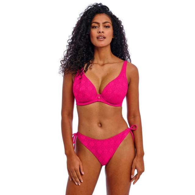 Nomad Nights Bikini top High Apex Fuchsia