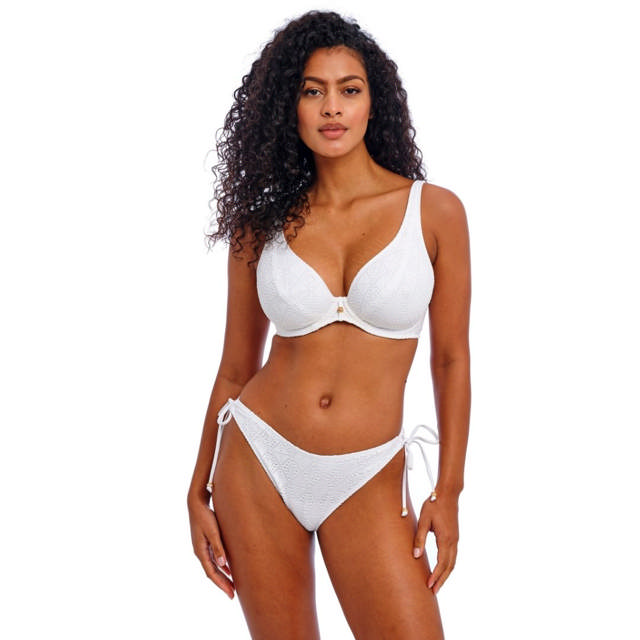 Nomad Nights Bikini top High Apex White