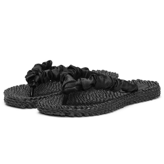 Flip Flop Cheerful Black