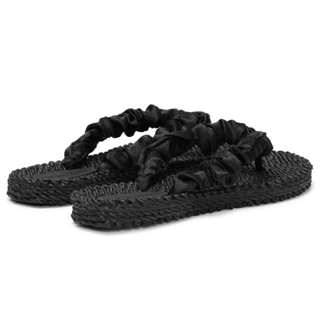 Flip Flop Cheerful Black