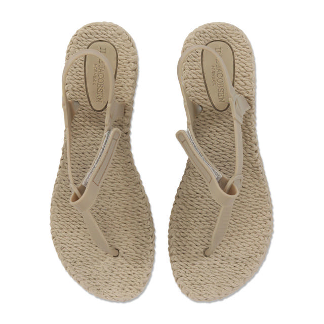 Badsandaler Cheerful Beige