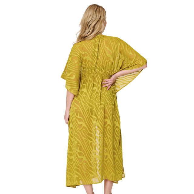 Long Kimono Moss Green
