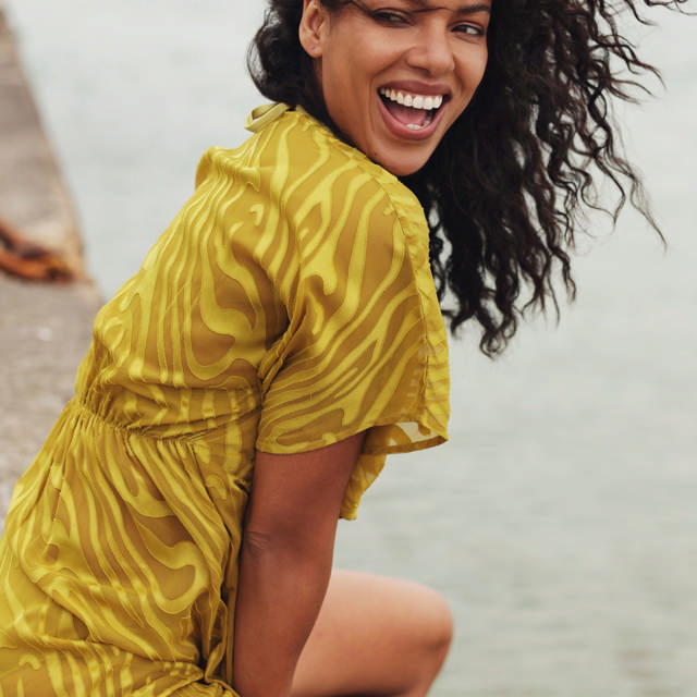 Long Kimono Moss Green