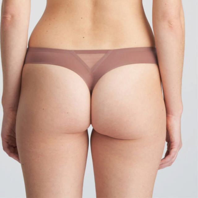 Louie String Satin Taupe