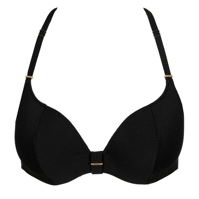 Cassie Bikini Bh Hjärtformad Black