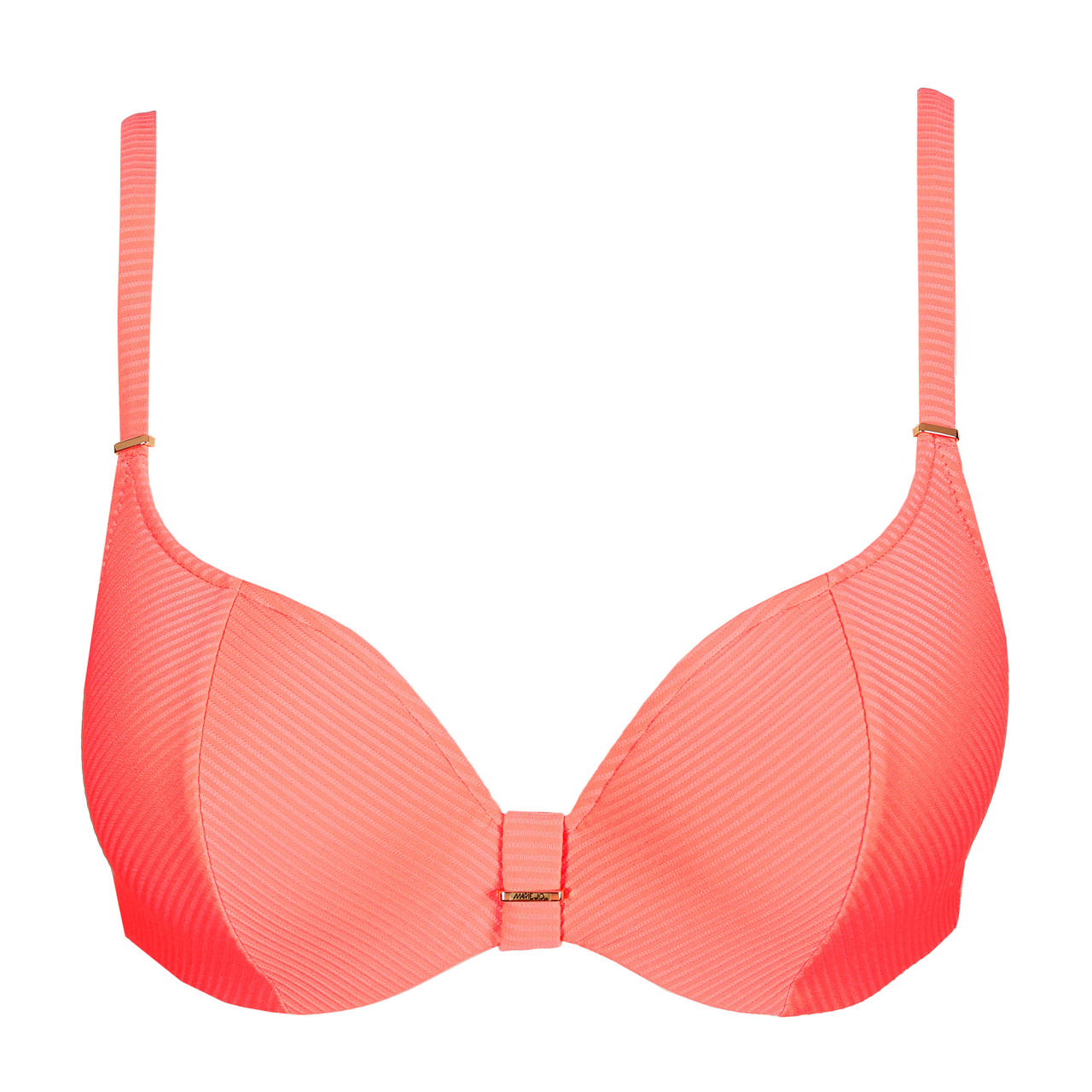 Cassie Bikini Bh Hjärtformad Neon Fiesta