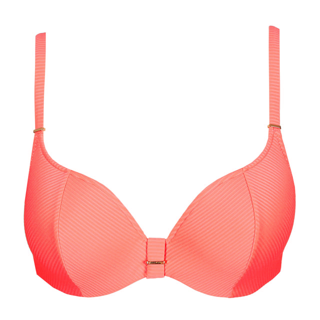 Cassie Bikini Bh Hjärtformad Neon Fiesta