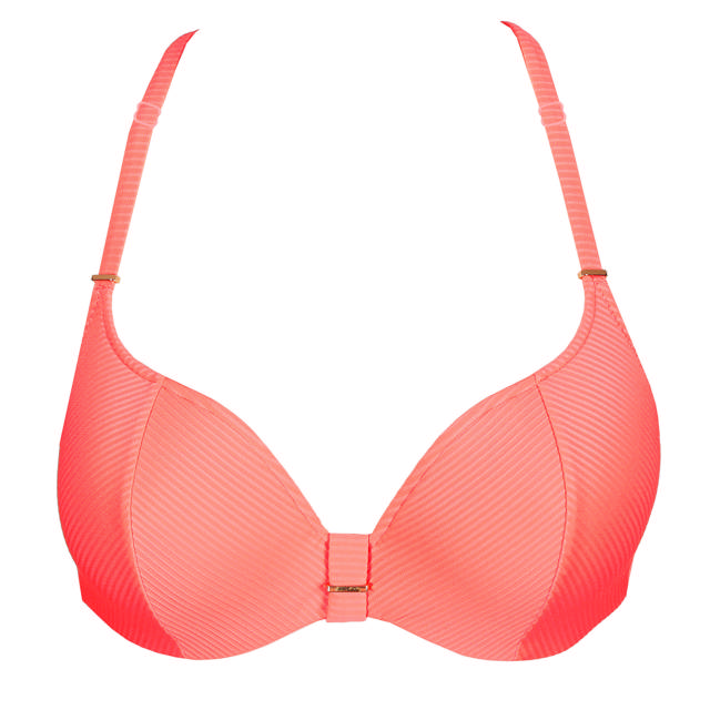 Cassie Bikini Bh Hjärtformad Neon Fiesta