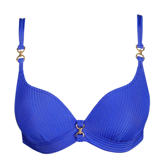 Emly Bikini Bh Hjärtformad Electric Blue