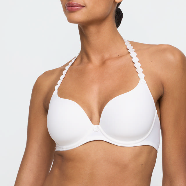 Tom hjärtformad bh Natural