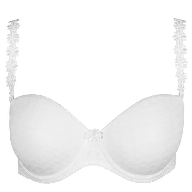 Avero Axelbandslös Bh White