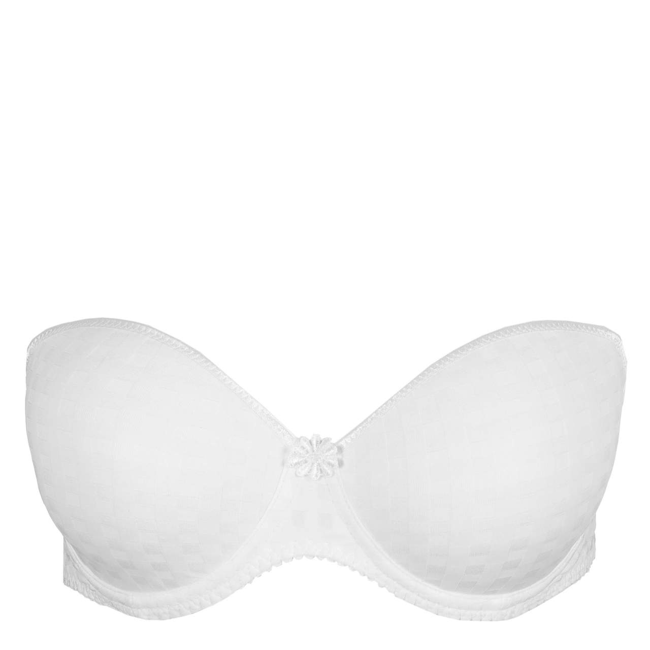 Avero Axelbandslös Bh White