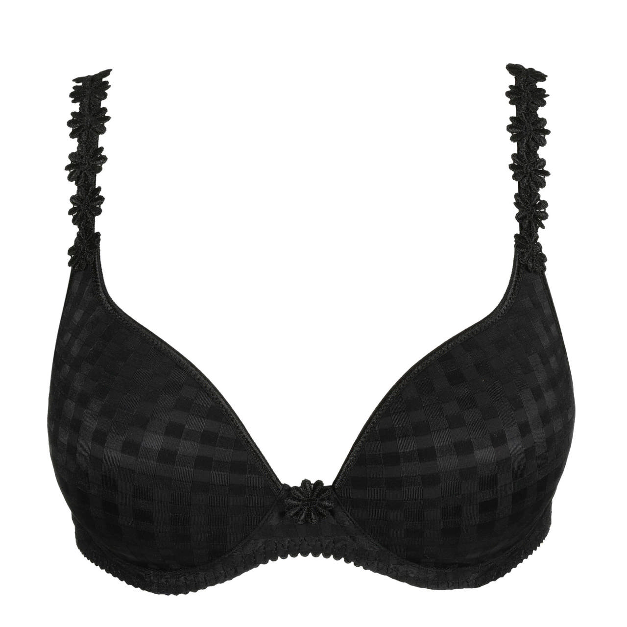 Avero Hjärtformad Bh Black