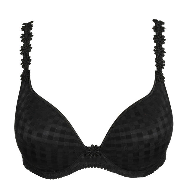 Avero Hjärtformad Bh Black